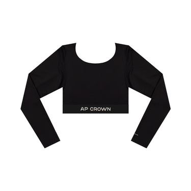 BREW BLACK CROP TOP